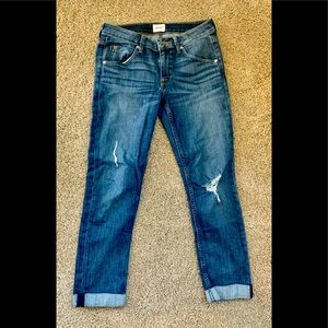 Hudson crop jeans